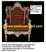 Silver Darbar chair